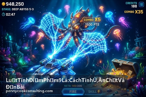 Luật Tính Điểm Phỏm 9 Lá minh họa